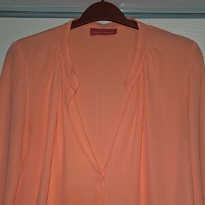 Orange Blouse by Unknown Brand